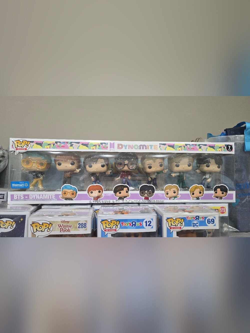 Funko Pop! BTS Dynamite Exclusive 7-Pack Figure
